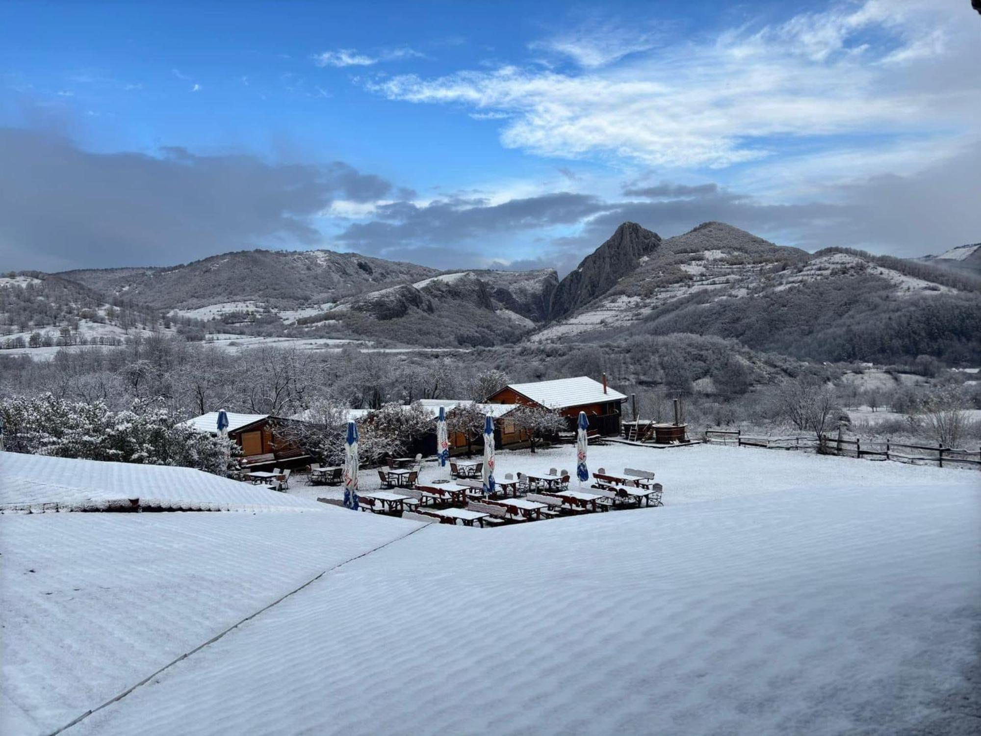 Pensiunea Bodrogeni Poiana Aiudului Exterior foto
